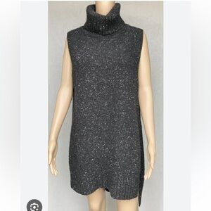 Adam Lippes Merino Cashmere Blend Sleeveless Cowl Neck